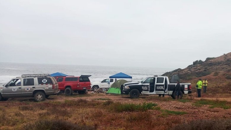 Desaparece hombre en playa de San Vicente