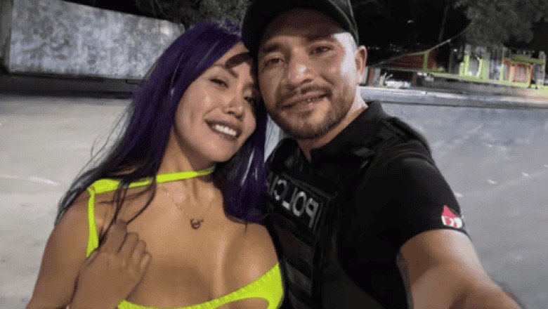 Convocan a marcha en favor del polícia que participó con Luna Bella