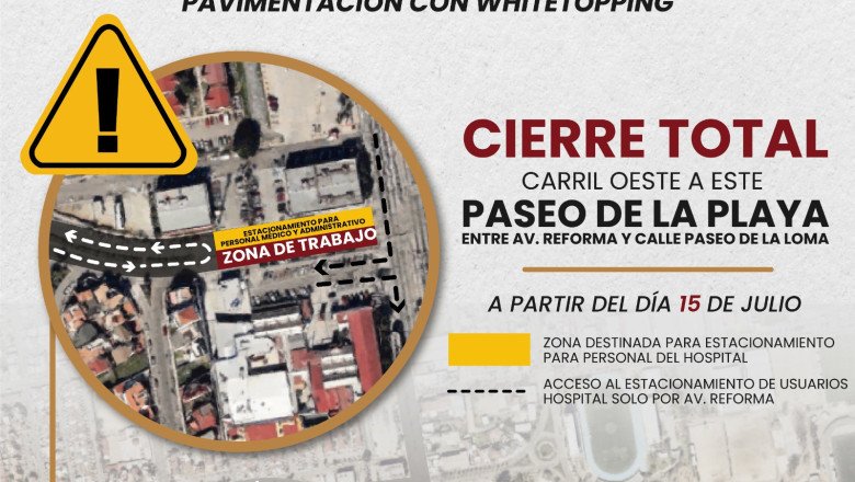 Cierran calle frente a Urgencias de Hospital General