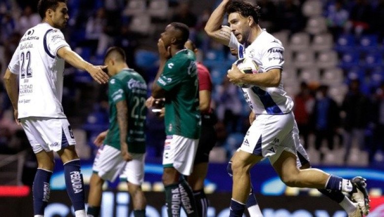 Puebla rescata el empate frente a León