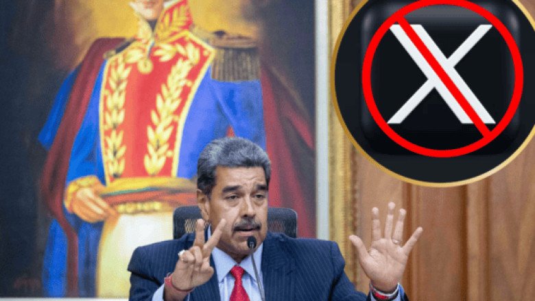 Maduro ordena sacar de circulación la red social X durante 10 días en Venezuela (VIDEO)