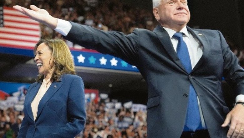 Tim Walz con el reto de sumar votos sin Harris