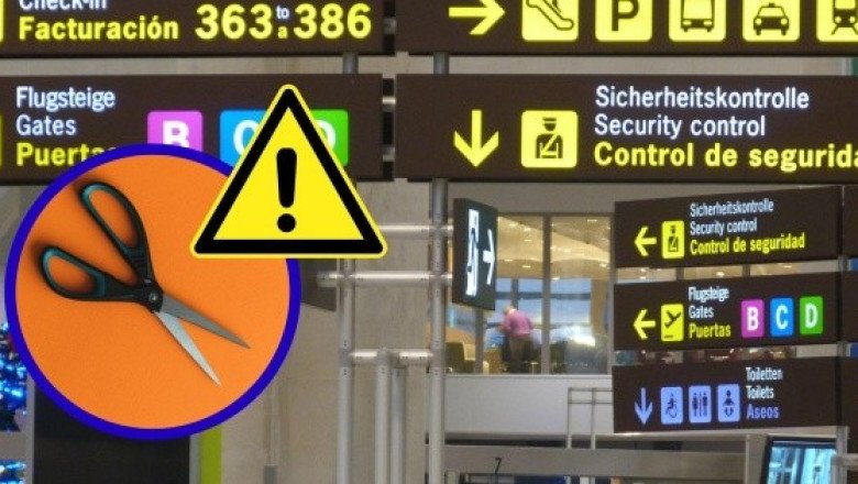 Desaparecen un par de tijeras en aeropuerto de Japón y cancelan 36 vuelos