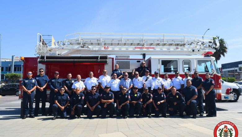 Reconocen labor de Bomberos de Ensenada