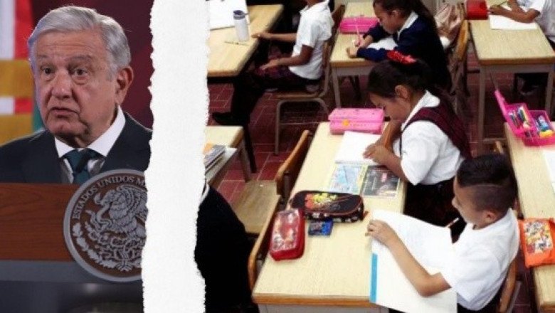 López Obrador saluda a estudiantes, maestros y padres de familia por el regreso a clases