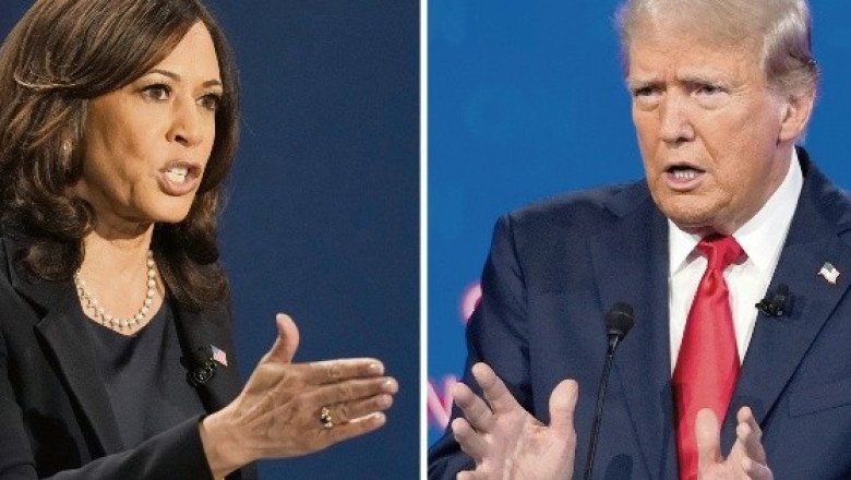 Rumbo al debate, Harris de líder y Trump a juicio