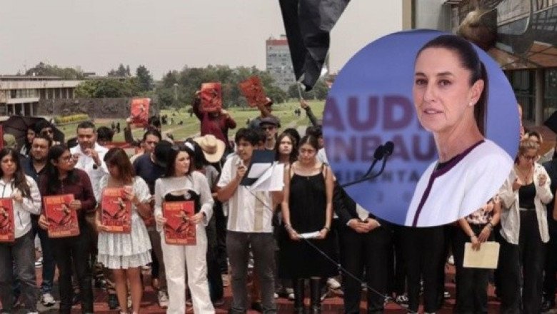 Estudiantes enviarán carta a Sheinbaum para pedir diálogo sobre reforma Judicial