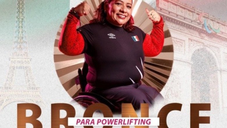 Amalia Pérez le da bronce a México en Paralímpicos de París