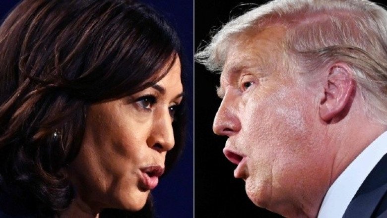 Harris y Trump, igualados a un mes de las elecciones