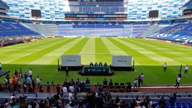 Selección mexicana sufre para vender las entradas del partido amistoso en Puebla
