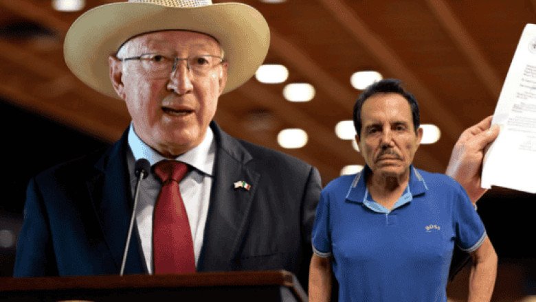 Ken Salazar muestra "sorpresa" porque no se festeje en México la captura de "El Mayo" Zambada