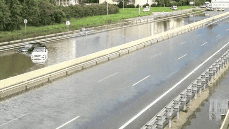 Fuertes lluvias en España arrasan Cataluña causando inundaciones