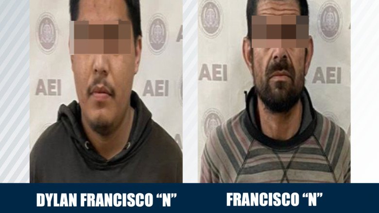 Fiscalía detiene a dos durante cateo en Valle Dorado