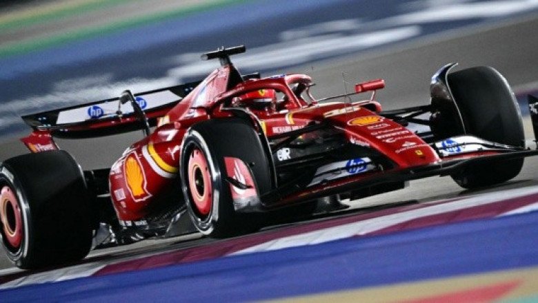 Leclerc, el más rápido en la única prueba libre de Qatar