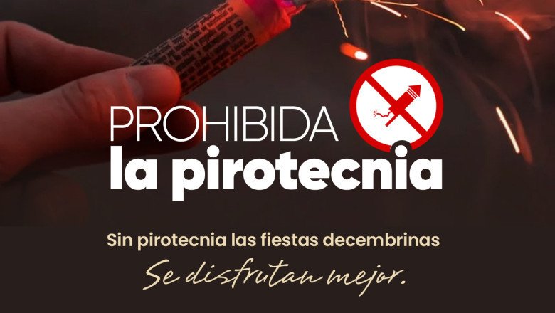 Prohibida la pirotecnia!