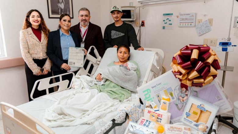 Se llama Saúl, primer bebé del 2025 en Ensenada