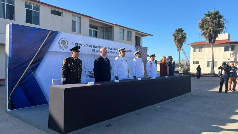 Realiza Segunda Zona Naval cambio de Mando Superior en Jefe