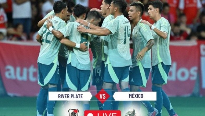 ¿Dónde ver HOY EN VIVO el partido River Plate vs México?