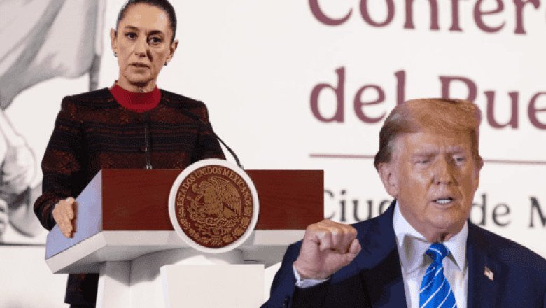 Sheinbaum en "desacuerdo" con redadas migratorias de Trump