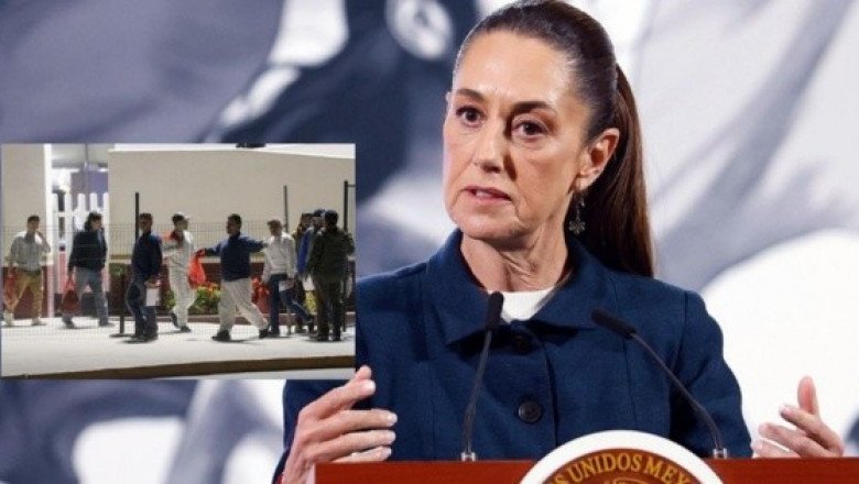 Estos son los deportados que ha recibido México en primera semana de Trump, según Sheinbaum