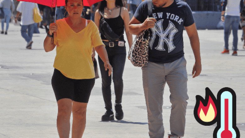 El clima podría alcanzar hasta 40°C en ocho estados