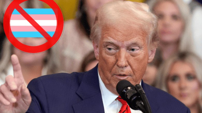 Donald Trump firma orden que prohibe a mujeres transgénero competir en categorías femeninas de deportes (VIDEO)