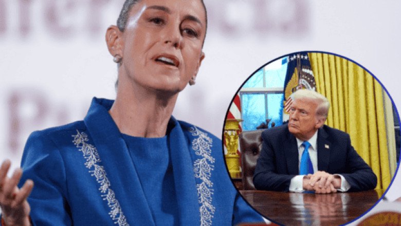 Sheinbaum asegura que no teme a Trump por sus amenazas