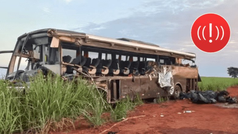 Accidente de autobús causa la muerte de 12 estudiantes en Brasil