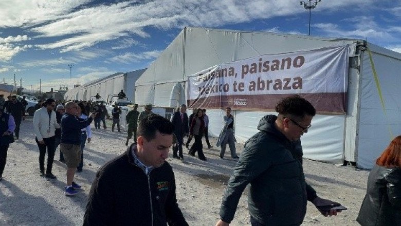 Sheinbaum abre centro para recibir a deportados por Trump
