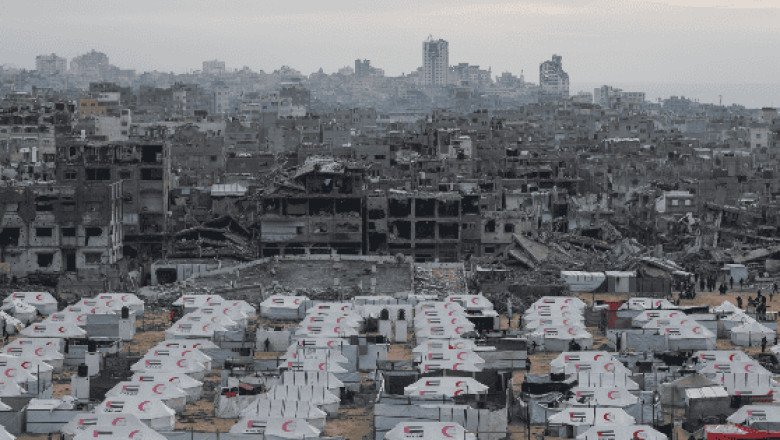 En respuesta a plan de Trump, buscan reconstrucción de Gaza