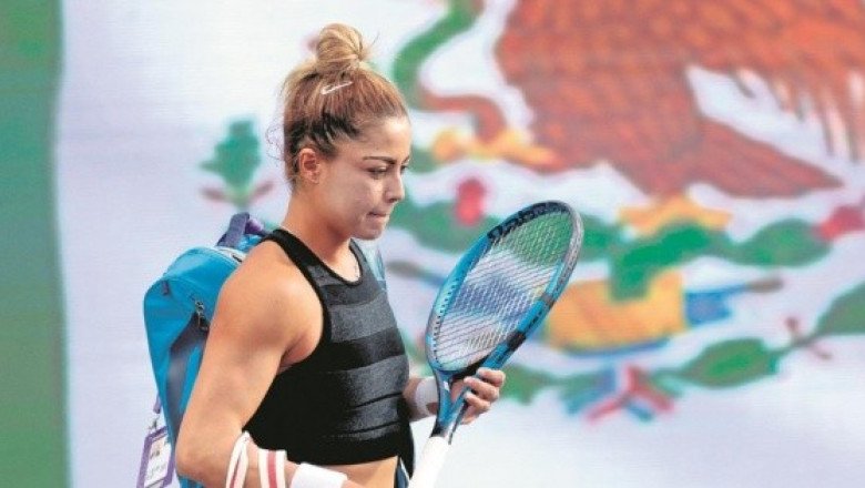 Renata Zarazúa abandona en Indian Wells