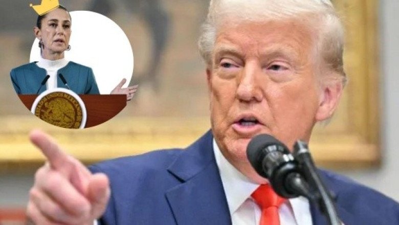 Trump "elogia" a Sheinbaum por su "firmeza" al hacer negociaciones