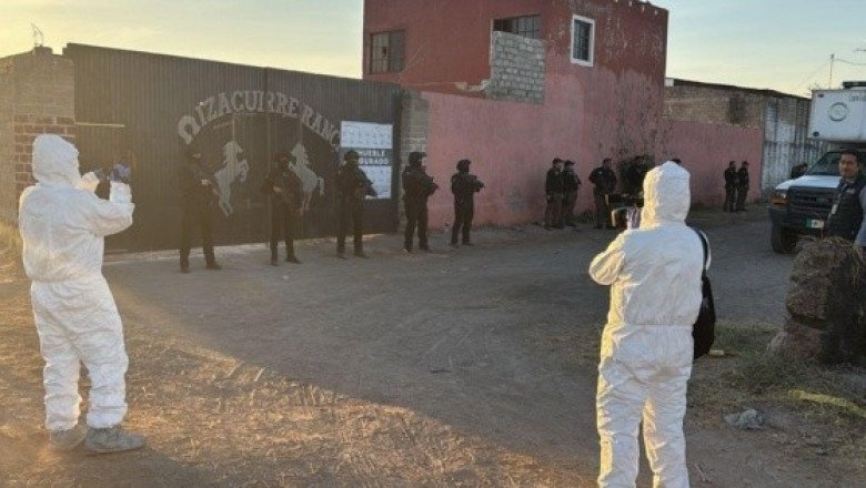 La FGR ya tomó posesión del rancho en Teuchitlán