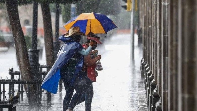 Lluvias fuertes y chubascos afectarán hoy estos estados