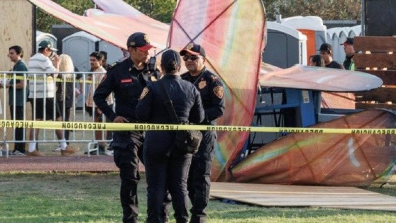 Reportan heridos tras colapso de una estructura en Festival Ceremonia de CDMX