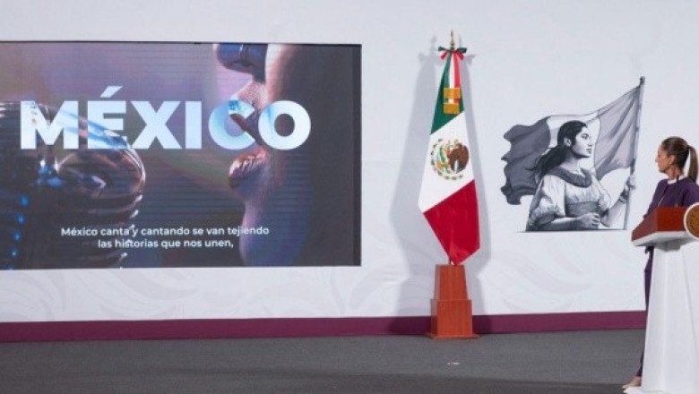 Sheinbaum presenta concurso de música por la paz y contra las adicciones