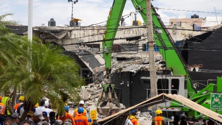 Aumenta cifra de muertos por derrumbe en discoteca a más de 200