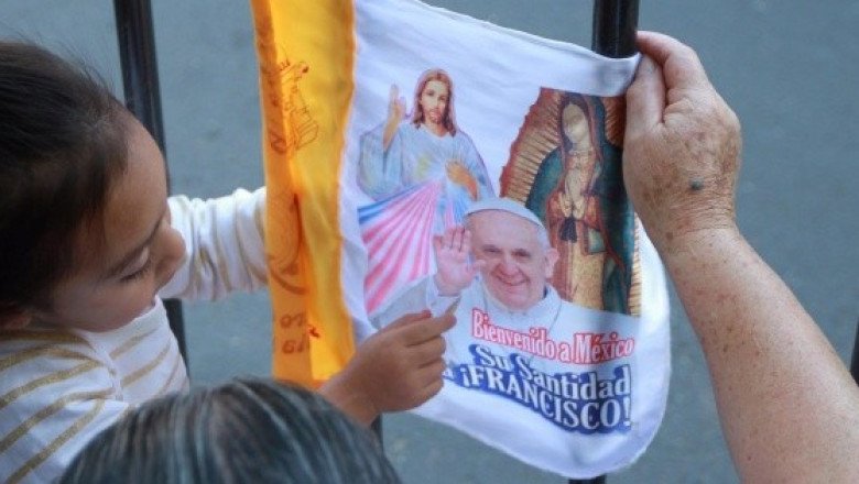 Así fue el único viaje del Papa Francisco a México en 2016