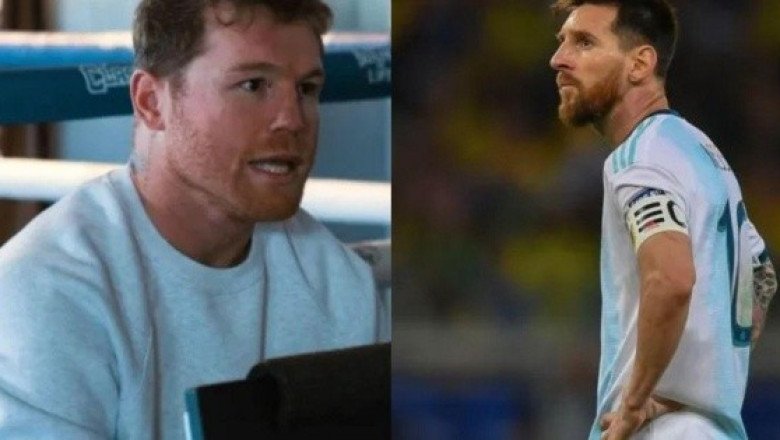El día que 'Canelo' Álvarez amenazó a Lionel Messi