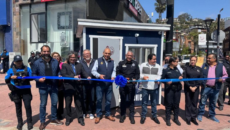 Inaugura la DSPM nuevo Punto Seguro en zona turística