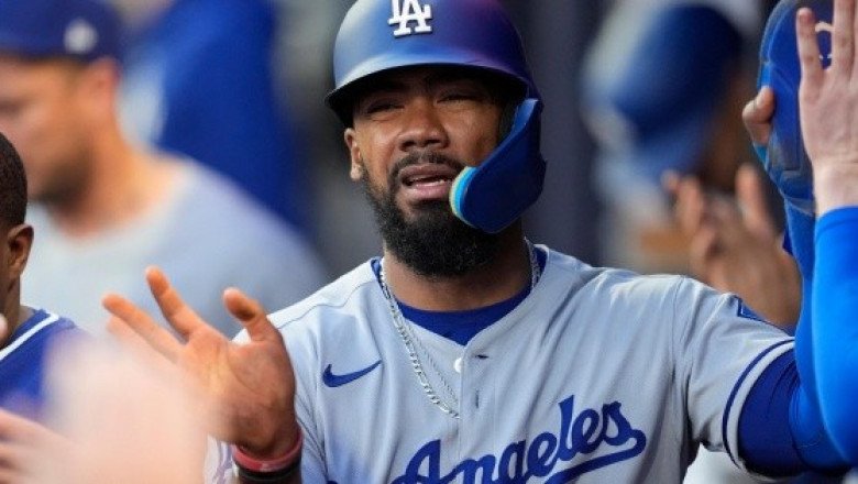 Los Dodgers ponen a Teoscar Hernández, en la lista de lesionados