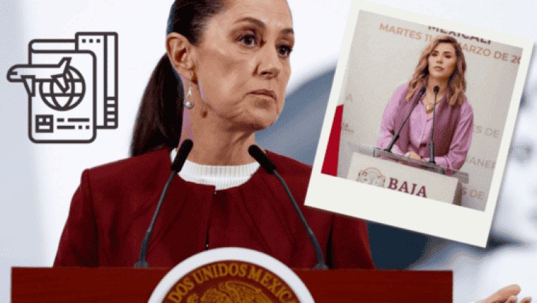 Sheinbaum pide a EU explicar revocación de visas a gobernadora y esposo