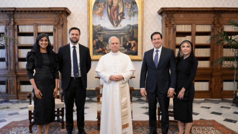 El Papa León XIV se reúne con vicepresidente de EU; de ESTO hablaron
