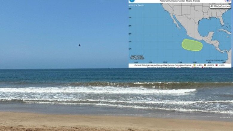 Podría formarse un área de baja presión en el Pacífico en los próximos días