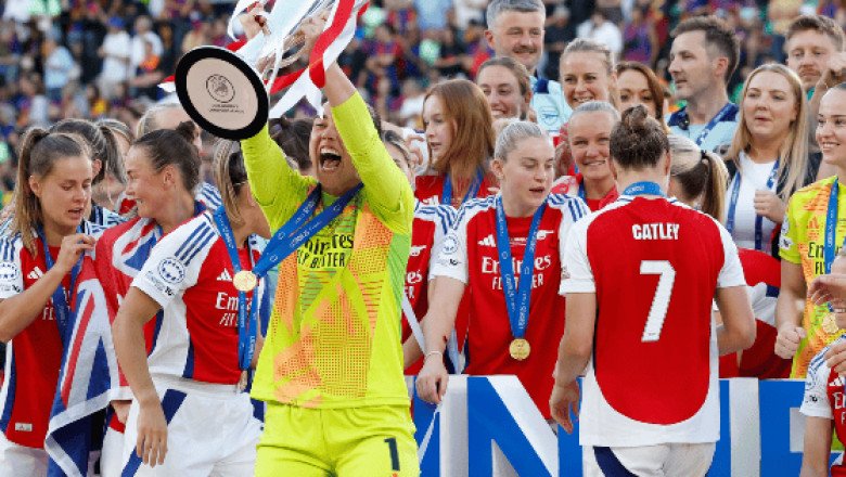 Arsenal derrota al Barcelona y gana la Champions femenil