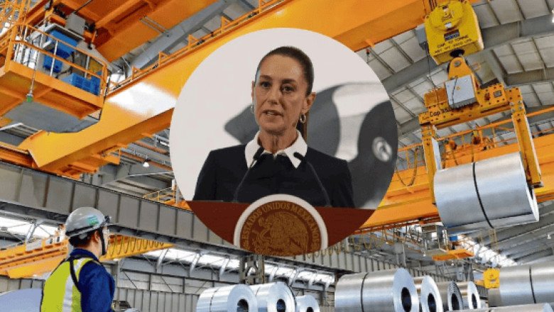Sheinbaum reacciona al 50% de aranceles al acero y aluminio