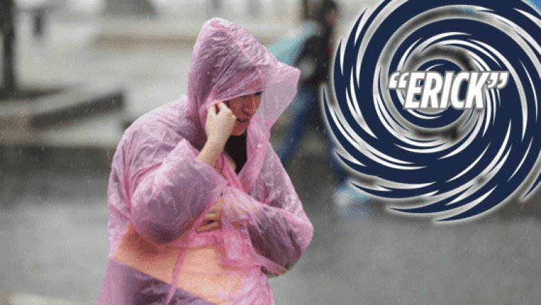 AQUÍ tocaría tierra en México la tormenta tropical "Erick" este día