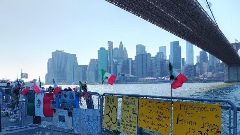 Dan informe preliminar del incidente del Buque Cuauhtémoc en NY