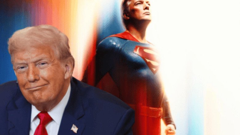 Casa Blanca publica imagen de Trump como Superman