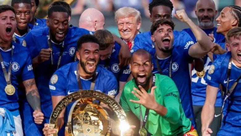 Trump se quedó el trofeo original del Mundial de Clubes; Chelsea recibió una copia